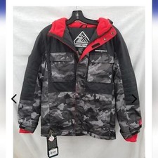 ZEROXPOSURE NWT BOYS YOUTH CAMO WINTER JACKET COAT