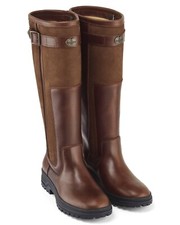 LE CHAMEAU JAMESON UNISEX WIDE FIT CARAMEL BROWN LEATHER BOOT MADE IN PORTUGAL