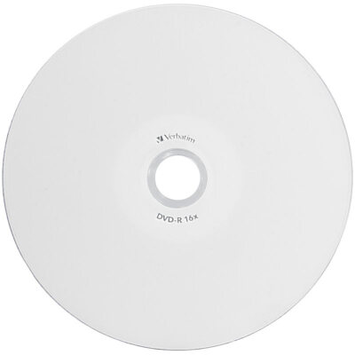 Verbatim DVD-R 16x Super AZO+ Photo-Printable, 25er-Spindel