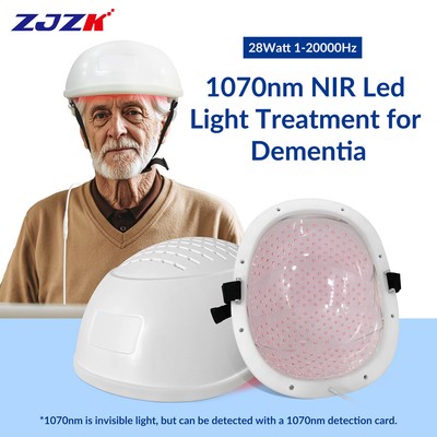 1070nm 280Diodes PBM Brain Helmet for Parkinsons Alzheimer Infrared Light Device