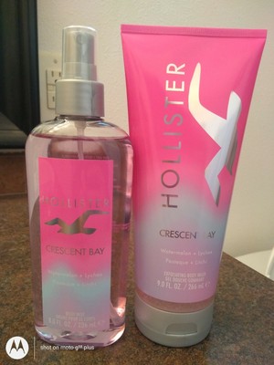 hollister body mist crescent bay