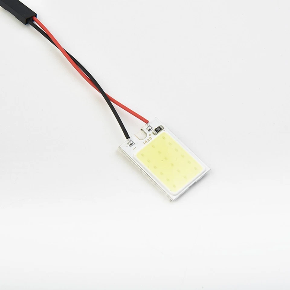 5X White COB 18LED Panels Car Interior Dome Light Bulb For T10 Festoon 12V Lamp - Image 2 of 4