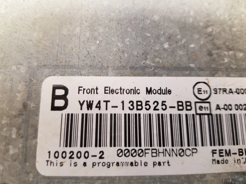 1999 2000 2001 2002 JAGUAR S-TYPE FRONT  ELECTRONIC MODULE  YW4T-13B525-BB — 第 2/2 张图片