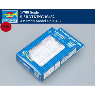 Trumpeter 03432 1/700 Scale S-3B Viking Plastic Aircraft Assembly Model Kits