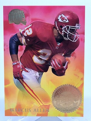 1994 FLEER ULTRA MARCUS ALLEN ACHIEVEMENT AWARD FOOTBALL CARD CHIEFS NFL donruss