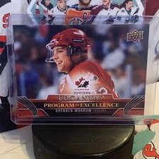 2023-24 Upper Deck UD Canvas Program Of Excellence C265 BRENDAN MORROW Canada