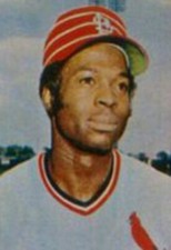 LOU BROCK BASEBALL CARD *2X3 FRIDGE MAGNET* CARDINALS WORLD SERIES STOLEN BASES