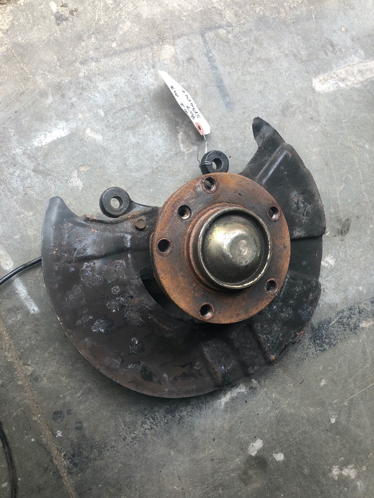 BMW E36 M3 S52 LEFT FRONT SPINDLE HUB ASSEMBLY 31212227907 R7S4 | eBay 