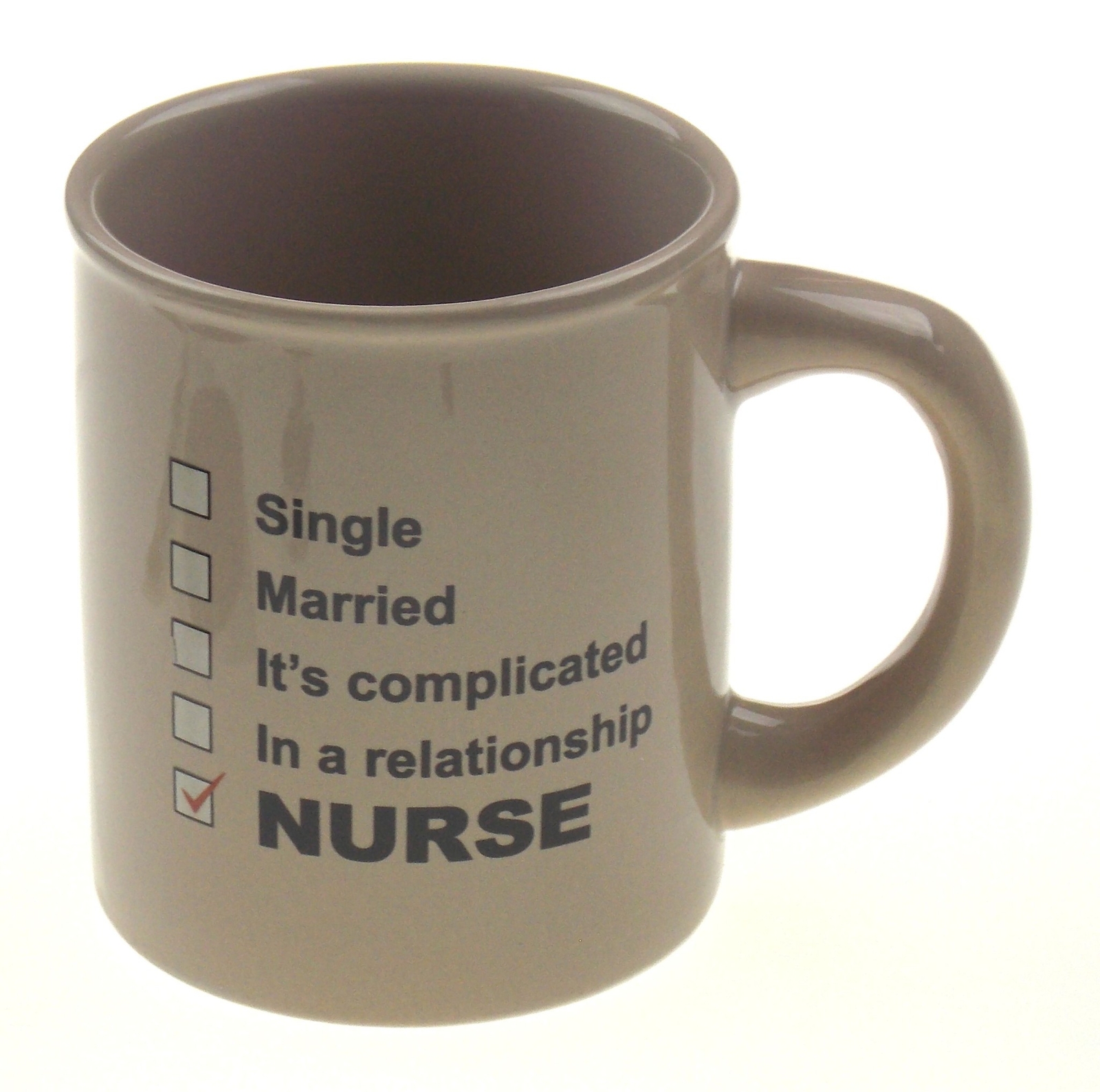 Ganz Nurse Themed Coffee Mug Nurses Have Heart ID Badge Reel Set 2 Xmas Gift