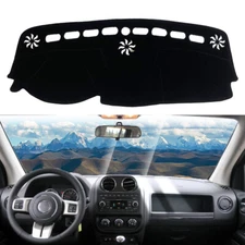 Car Dash Cover Mat Dashboard Pad For Jeep Compass 2011-2016 Non-slip Pad