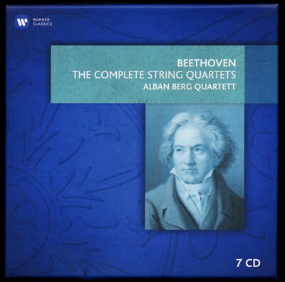 BEETHOVEN   The Complete STRING QUARTETS 7-CD ALBAN BERG Warner Classics ~NEUWTG