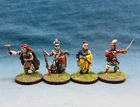 28mm French Indian War FIW Painted 1754-1763 Indian Characters FIW22