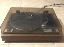 Kenwood KD-1033 Belt Driven Turntable Record Player Wood Plinth Used Very Good