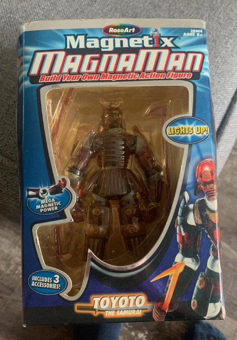 RoseArt Magnetix MagnaMan Toyoto the Samurai Action Figure | eBay