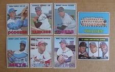 1967 TOPPS BASEBALL CARD SINGLES #1-265 COMPLETE YOUR SET U-PICK UPDATED 9/16