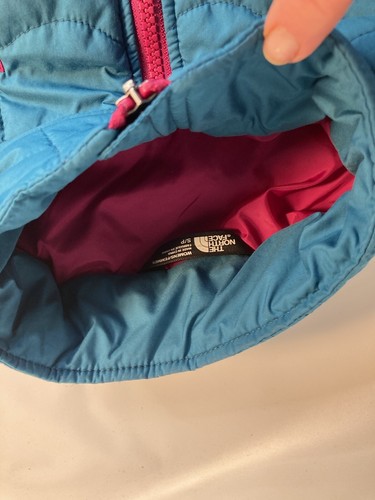 The North face teal pink light weight quilted jacket small - Picture 2 of 5