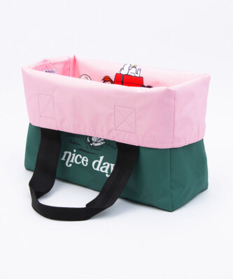 Peanuts Snoopy 75th LeSportsac 50th LG REVERSIBLE TOTE