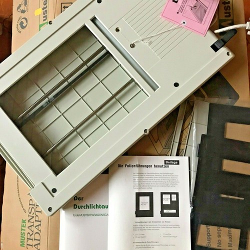 Durchlichtaufsatz für Mustek Paragon-Scanner Serie in Originalverpackung - Bild 6 von 10
