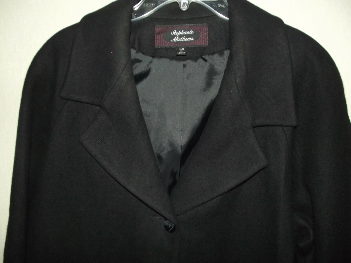 Stephanie mathews wool best sale coat