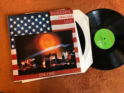 Tangerine Dream Live Encore 2 Lp gatefold virgin 1977 VD 2506