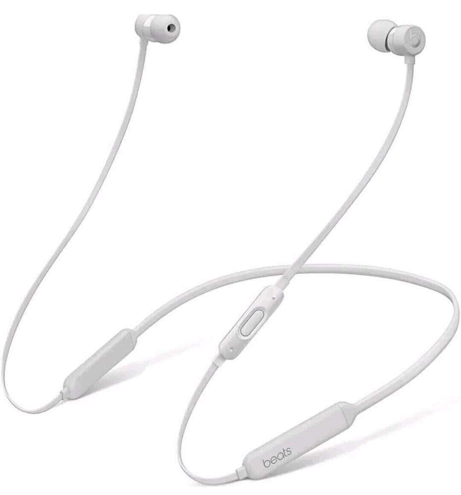 Beats by Dr. Dre BeatsX Wireless In Ear Headphones Bluetooth Earphones - White