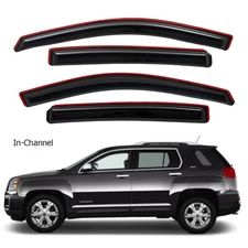 Internal Smoke Window Visor Wind Deflector Vent Shade for 2010-2017 GMC Terrain