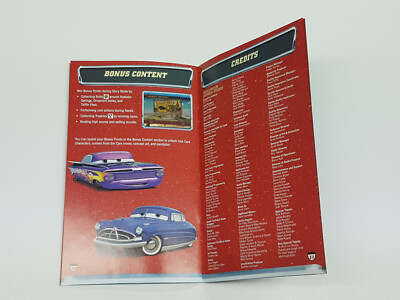 Cars Nintendo GameCube Cover Art & Manual Only * | eBay