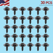 30 Pcs For Mazda 9cf6-00-516b Bumper Retainer Screw 8mm Hex Splash Baffle Bolt 30 Pcs For Mazda 9cf6-00-516b Bumper Retainer Screw 8mm Hex Splash Baffle Bolt