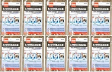 10 PACK OATEY 0.6oz Liquilock Toilet Removal Water Solidifier Absorbing Crystals