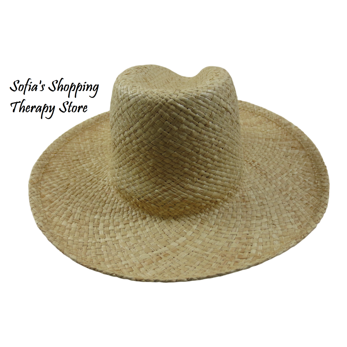 Will + Bear MEDIUM Unisex Jude Sand Raffia Desert Straw Hat 