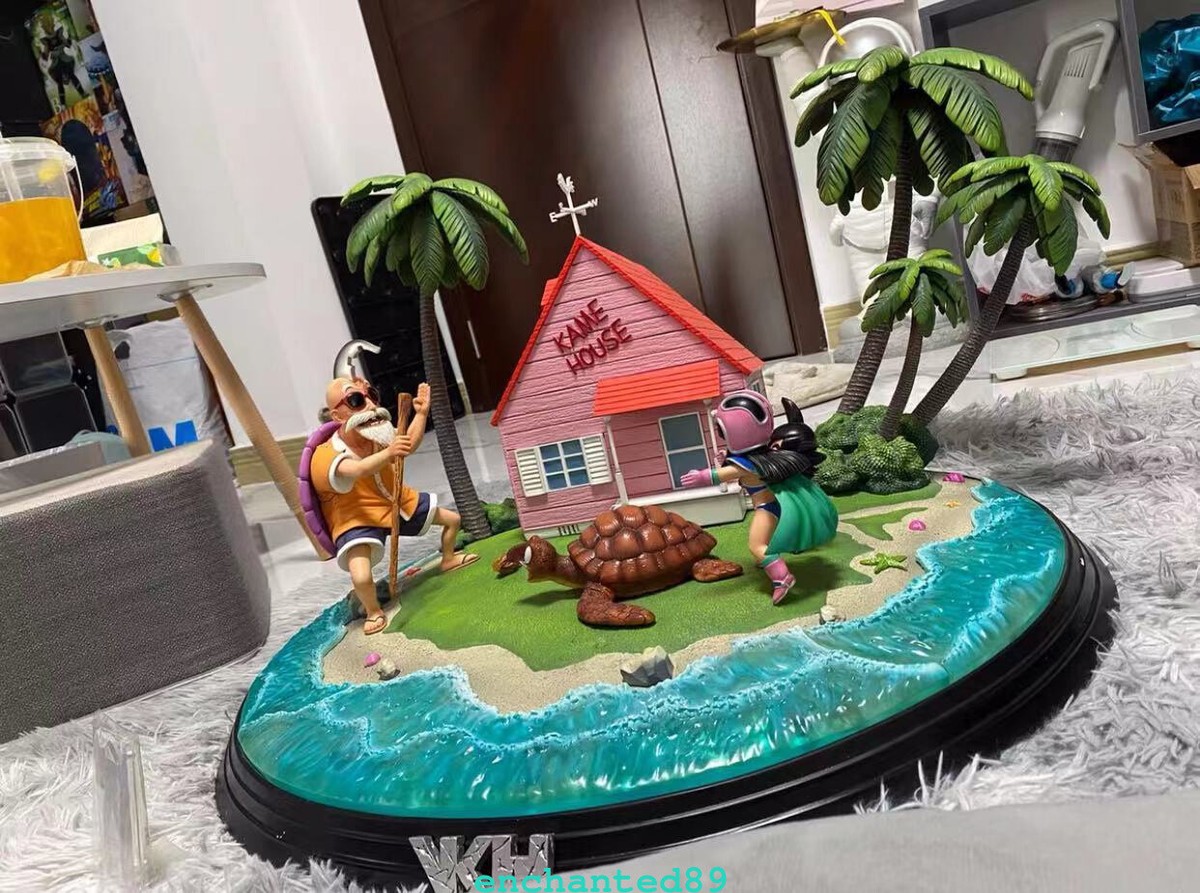 VKH MRC Kame House Statue Dragon Ball Master Roshi Chichi GOKU In
