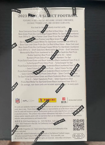 Caja bláster de fútbol Select 2023 sellada de fábrica 10 cajas rojas y azules - Imagen 2 de 3