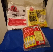 Choice Wild Game Dressing Bags: Deer, Elk, Moose - Sealed