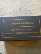 Realistic TRC-412 40 Channel Two Way Emergency Citizens Band System CB Radio