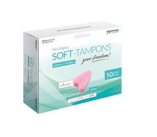 tampones esponjas vaginales Soft tampons joydivision 50 unidades - Env Domicilio