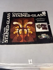 Creating with Stained Glass by James E Gick 1976 Illustrated  FREE US SHIPPING
