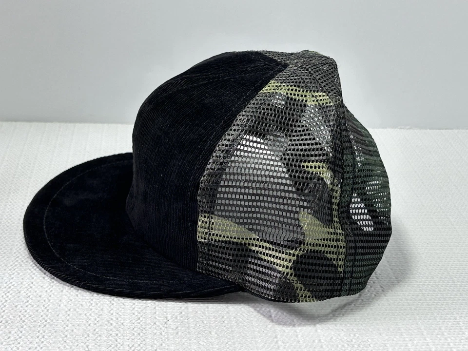 George Hats Sombrero Camionero Niño 2-3 Años Negro Pana Verde Camuflaje Foto 3 de 4