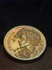 2 ounce silver round 2013 Freedom Girl... Gorgeous Natural Toning