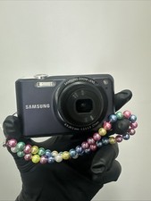 Samsung ES71 12.2MP Digital Compact Camera 5x Black Working Fab Con NO BATTERY