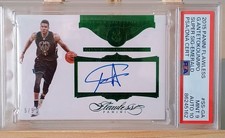 2015-16 Flawless Giannis Antetokounmpo Super Emerald Auto /5 PSA 9 Auto 10 POP 1
