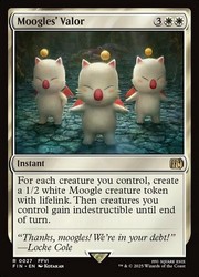 Moogles' Valor 27/781 Final Fantasy - Magic: The Gathering