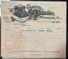 <!--F#f_0-->1896 Smith Premier Typewriter Billheads Syracuse New York Graphic Invoice Letter<!--F/-->