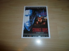 Cinema Filmkarte - Strange Days - Ralph Fiennes - K. Bigelow - Filmplakatkarte
