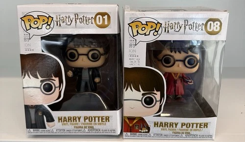 Funko Pop! Lot 2 Harry Potter Figures Wizarding World #01 & 08 NEW 142-1