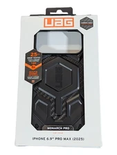 Cc4UP UAG Monarch Pro Series Case w/Magsafe for Apple iPhone 17 Pro Max Black/CF