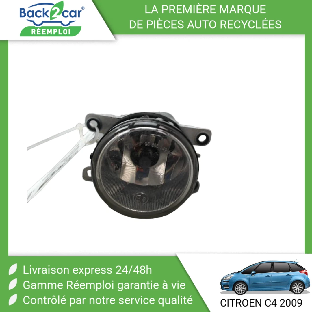 Optique avant principal droit (feux)(phare) CITROEN C4 1 PHASE 1 COUPE