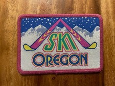 Vtg 70's Ski Oregon Patch