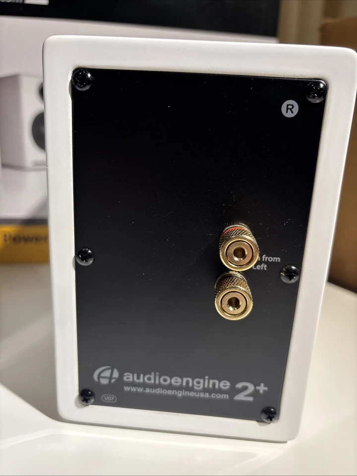 Audioengine 2+ Premium Powered Desktop Speakers - White - Image 4 of 4