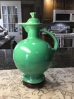 (1936-1945)  Vintage Homer Laughlin Fiestaware Green Carafe