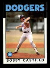 1986 Topps Tiffany #252 Bobby Castillo   NM/NM+ X3451209
